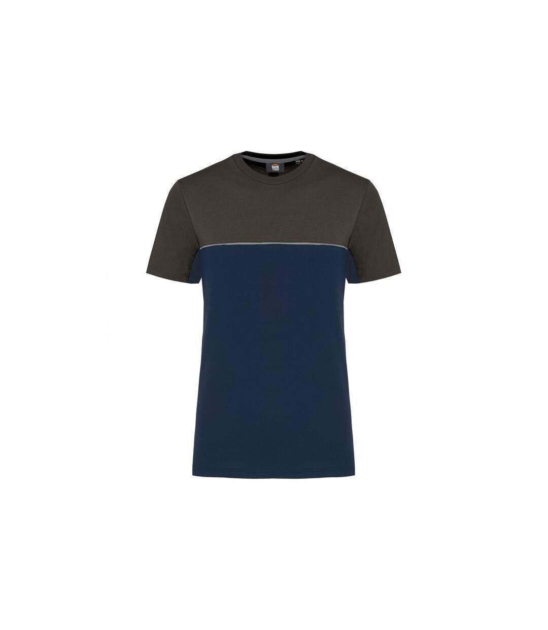 T-shirt bicolore écoresponsable manches courtes WK. Designed To Work