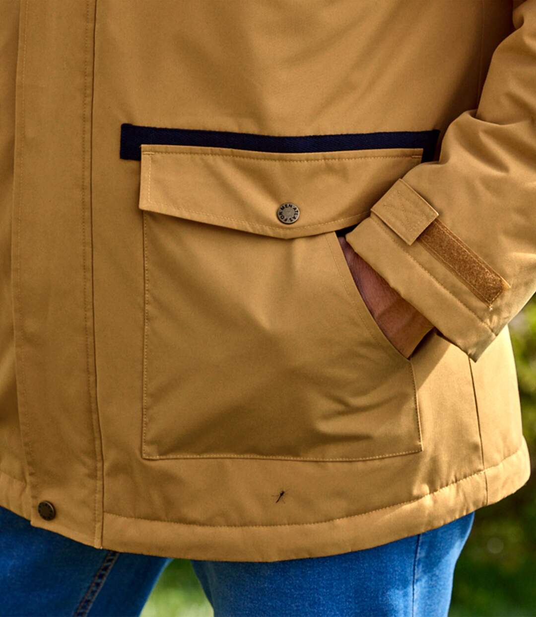 Men's Ochre Multi-Pocket Parka-4