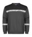 Mens Progression Hi-vis Sweatshirt Grey Black Projob-1