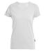 T-shirt manches courtes col V - Femme - HRM202 - blanc-1