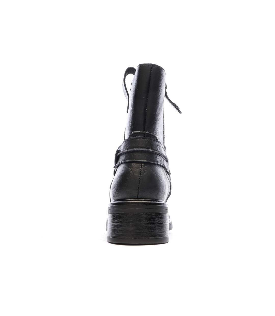 Bottines noires femme chattawak cielo-3