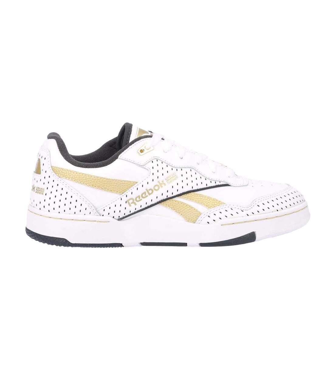 Baskets Bb Femme Or Blanc Reebok-3