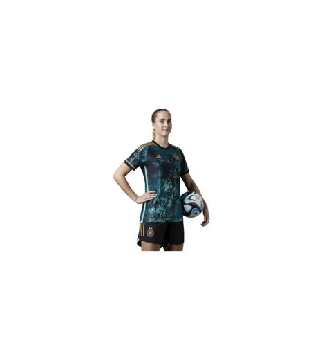 Maillot Motif/style Adidas Femme Bleu Sarcelle Germany DFB