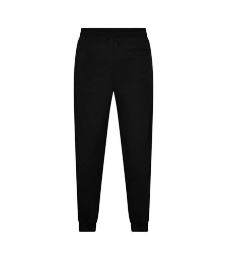 Mens Woven Logo Tailored Tracksuit Black Born Rich