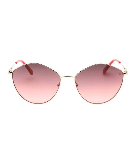 Womens/ladies Gradient Sunglasses One Size Gold Pink Calvin Klein