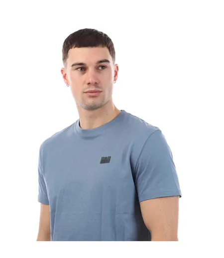 Mens Bridgetown Logo T-shirt Blue Weekend Offender