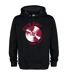 Sweat À Capuche Motif/style Run Dmc Record Adulte Noir Amplified-1