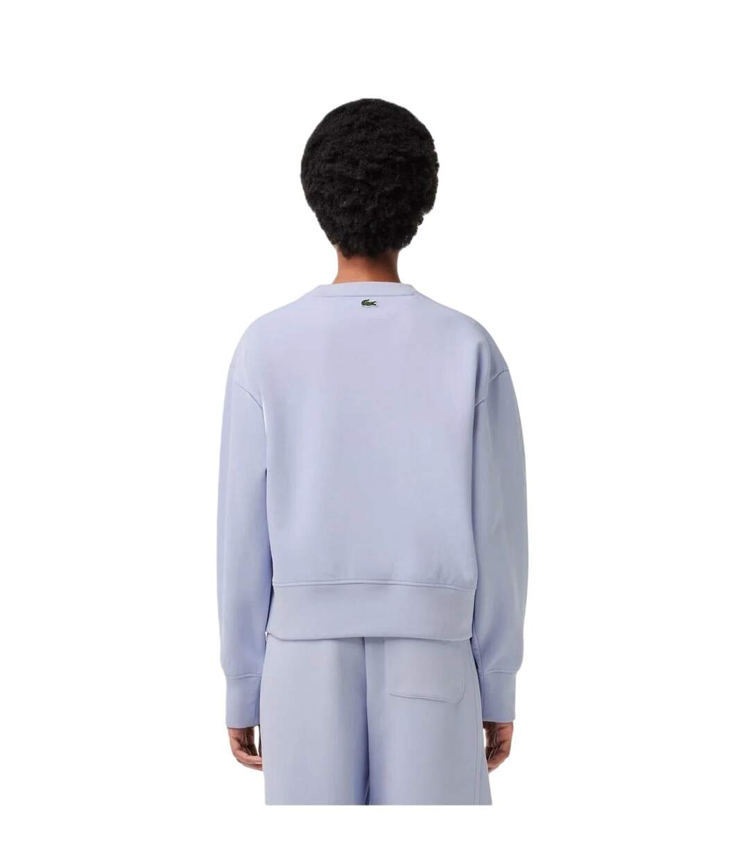 Sweat Motif/style Lettrage Femme Bleu Lacoste-2