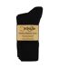 4 Pack Ladies Bamboo Diabetic Socks Soft Breathable Non Binding Socks-1