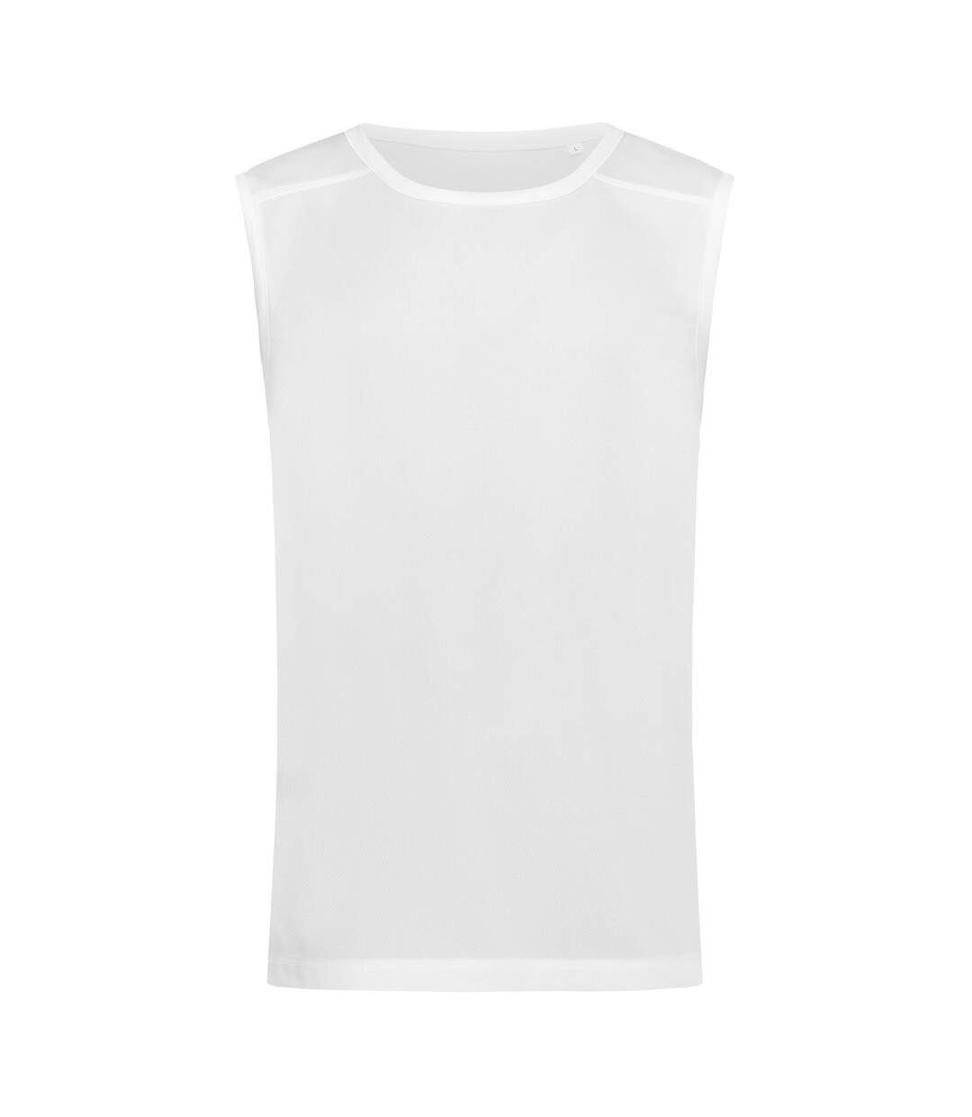 T-shirt active hommes blanc Stedman-1