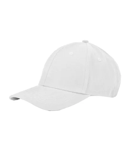 Casquette De Baseball Motif/style 6 Panneaux Earthaware Blanc Beechfield