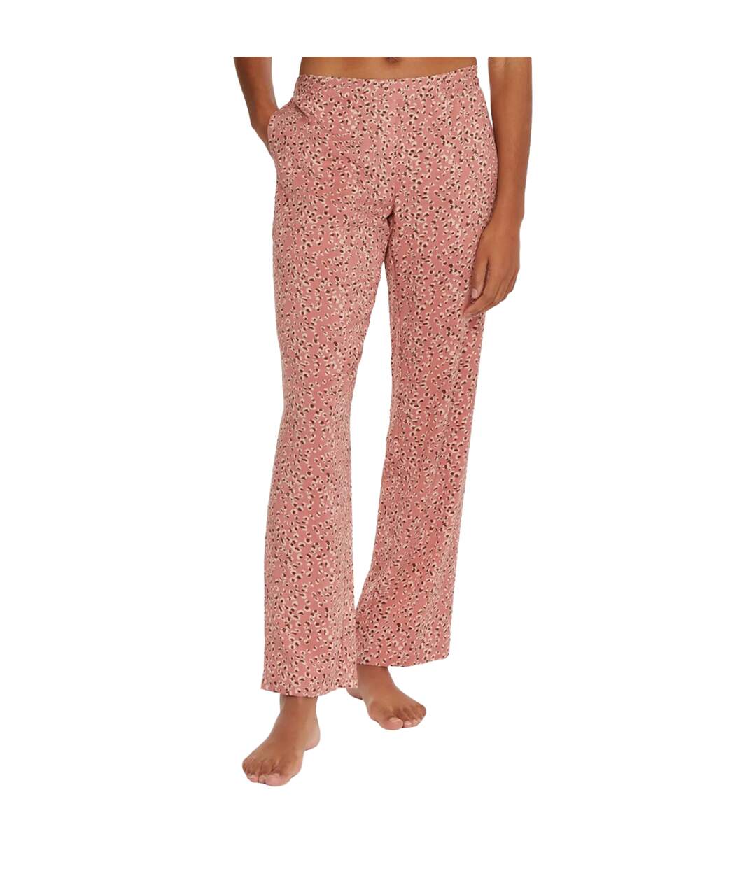 Pantalon Motif/style Imprimé Animal Femme Rose Calvin Klein-3