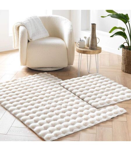 Tapis Imitation Fourrure Mounty 120x170cm Naturel