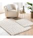 Tapis Imitation Fourrure Mounty 120x170cm Naturel-5