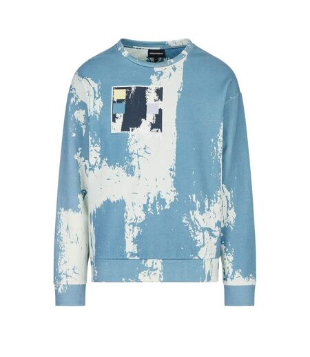 Sweat Homme Violet Sombre Emporio Armani