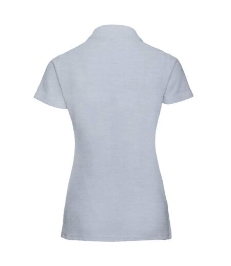 Polo À Manches Courtes  Pour Femme Gris Clair Jerzees Colours