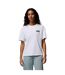 Womens/ladies Csc Mountain Heavyweight Oversized T-shirt White Columbia-1