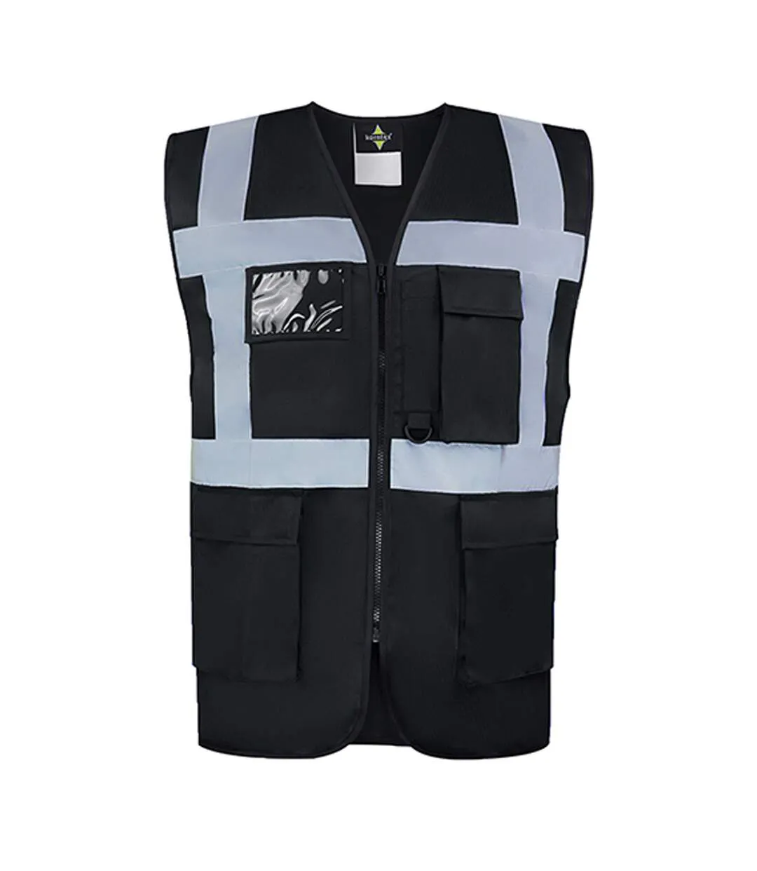 Gilet Haute Visibilité Co² Neutral Hamburg Adulte Noir Korntex-1
