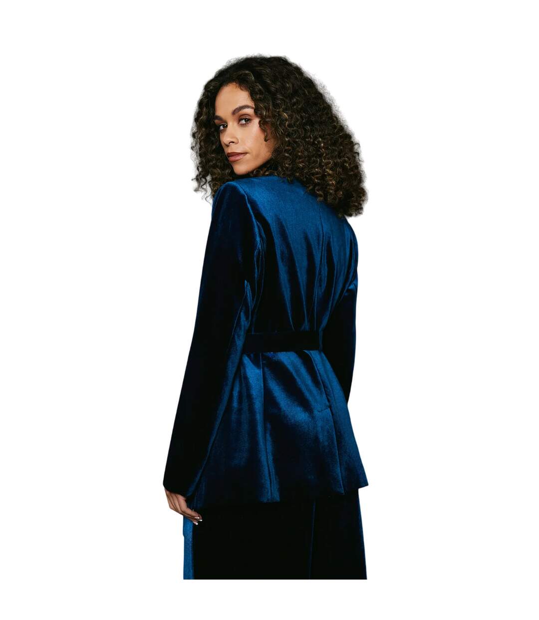 Blazer femme bleu sarcelle Principles-2