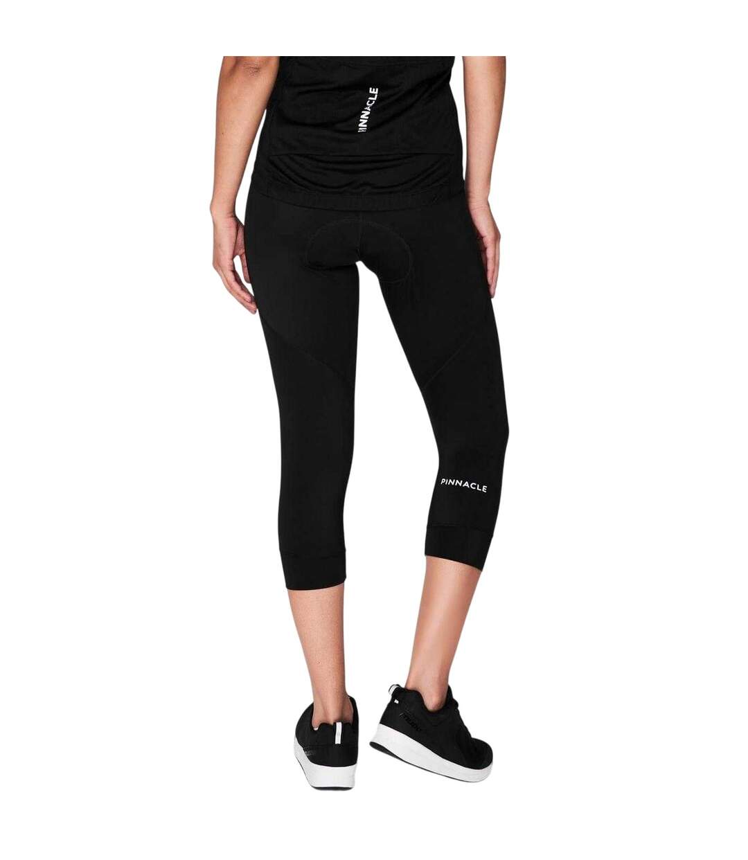 Collant ¾ Cyclisme Capri Femme Noir Pinnacle-3