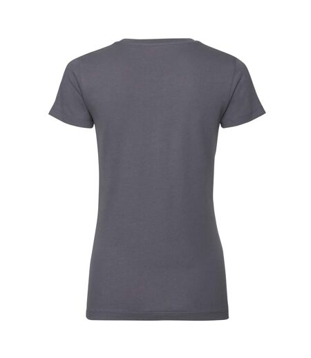 T-shirt Pure Femme Gris Foncé Russell