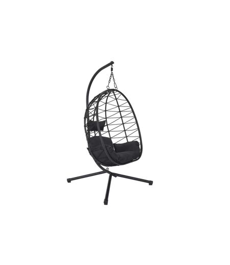 Fauteuil Suspendu Zadar 109cm Noir