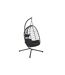 Fauteuil Suspendu Zadar 109cm Noir-1