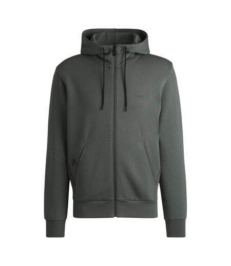 Veste À Capuche Saggy Homme Gris Boss