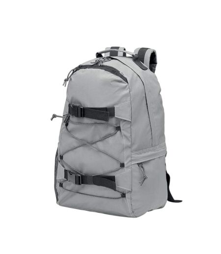 Bright sportbag backpack 45cm x 29cm x 18cm matt silver MidOcean