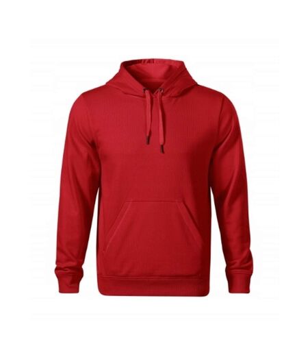 Sweat À Capuche Break Homme Rouge Malfini