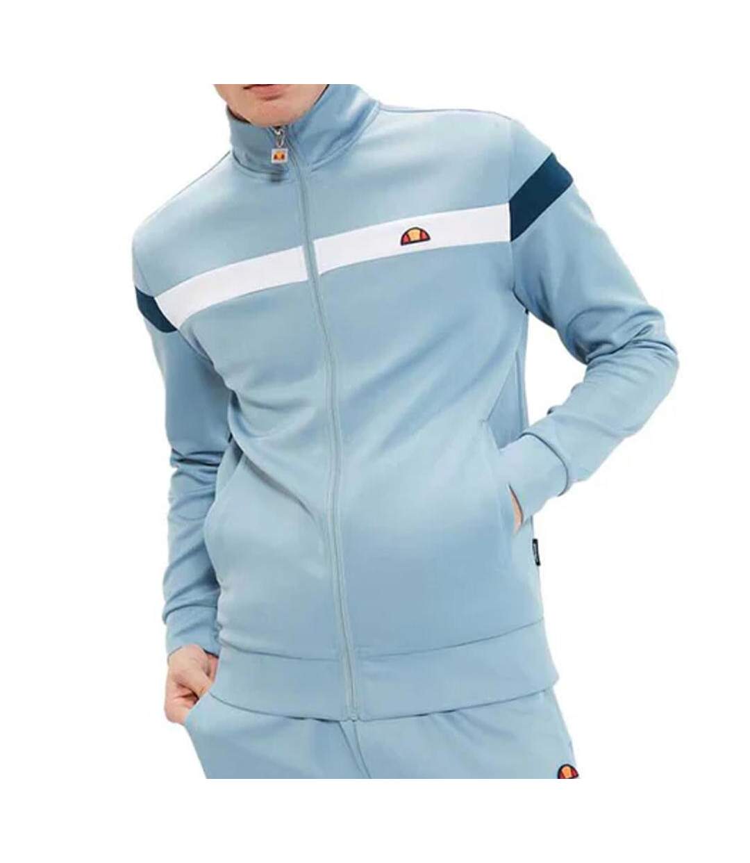 Veste Bleu Homme Ellesse Spinella Track Top - S-1