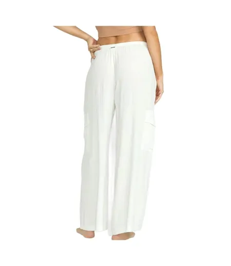 Pantalon blanc femme billabong beach babe cargo