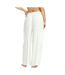 Pantalon blanc femme billabong beach babe cargo-2