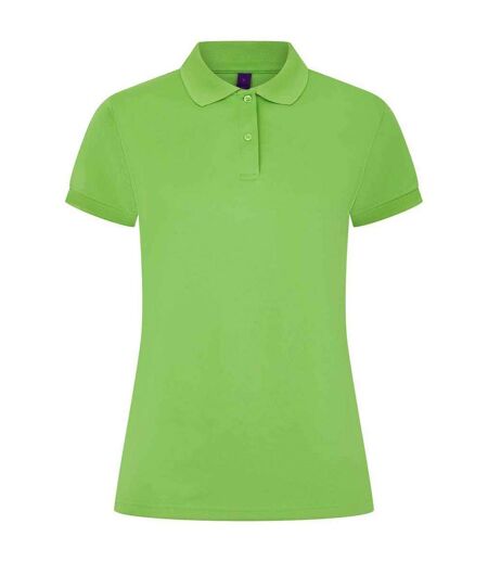 Polo femme vert citron Henbury Henbury