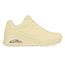 Womens/ladies Uno Stand On Air Pastel Trainers Yellow Skechers-1