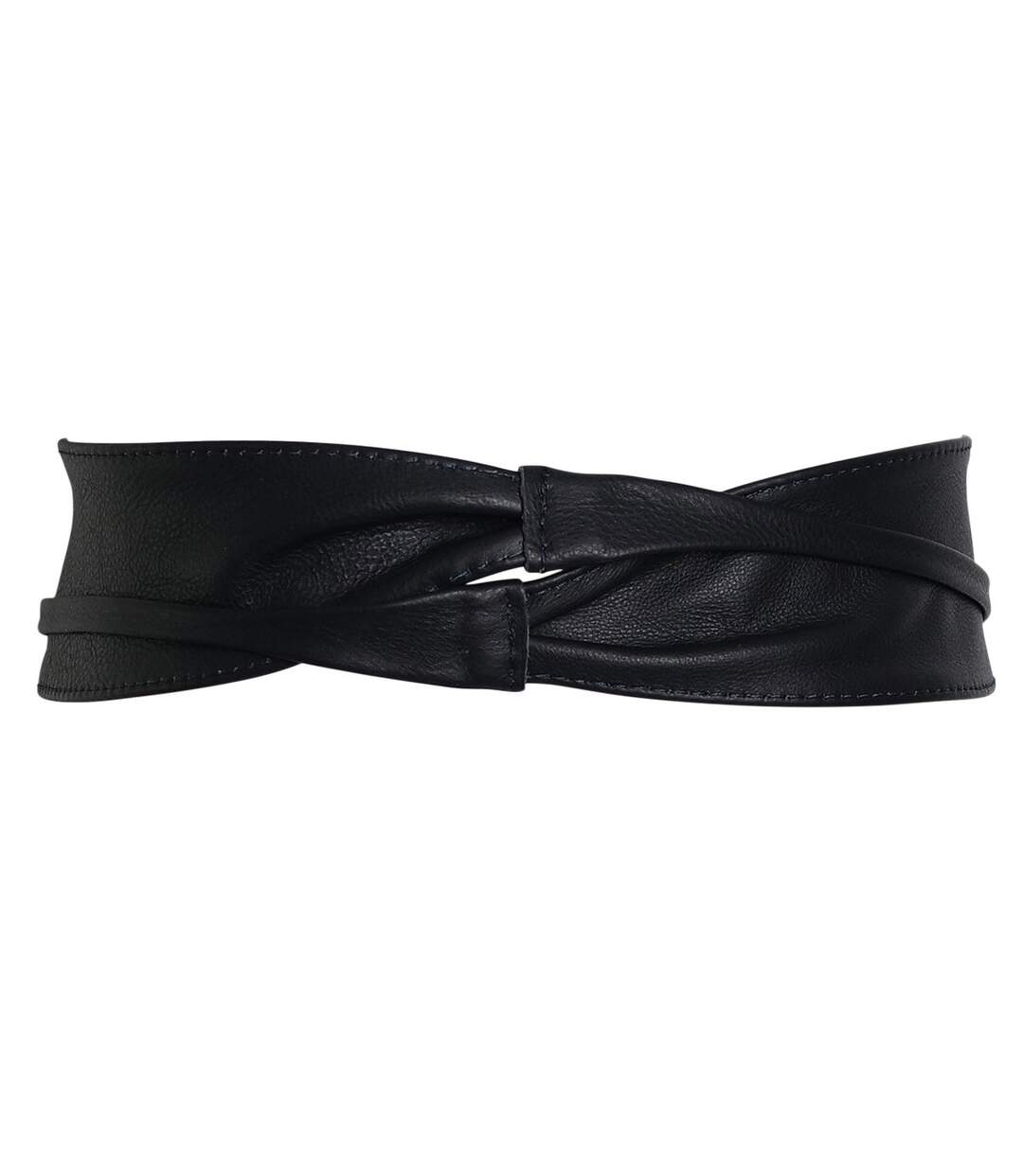 Ceinture large en cuir CESIRA-2