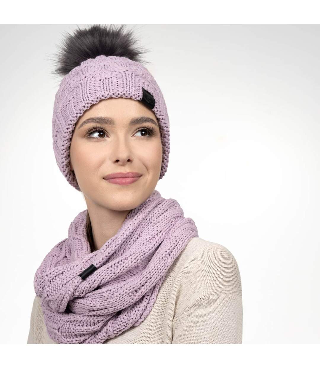 Ensemble Snood Bonnet Maribel  - Fabriqué en UE