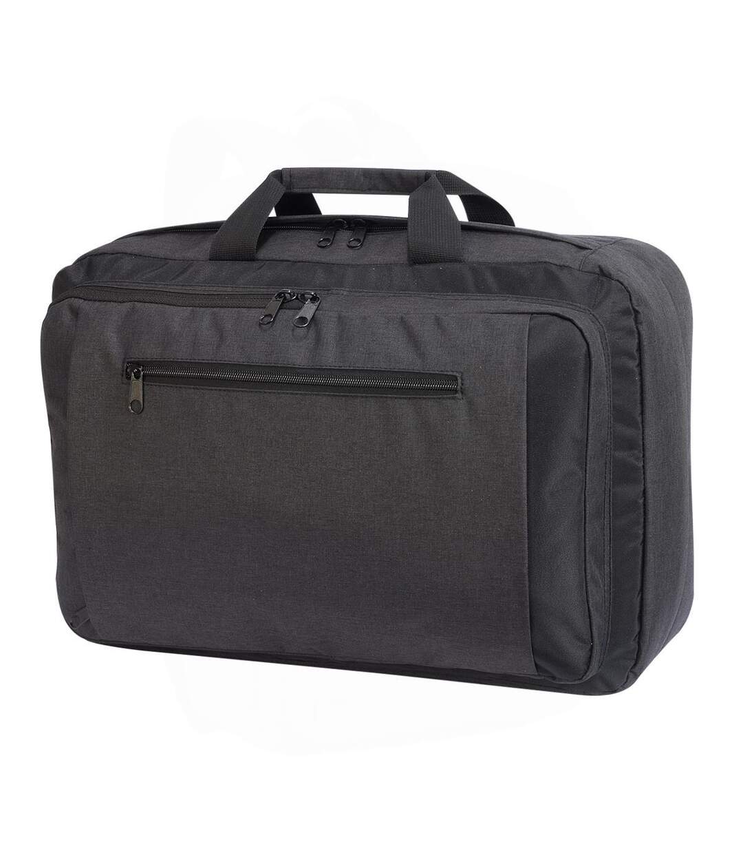 Sacoche hybride ordinateur portable - 5819 - gris - transformable en sac à dos