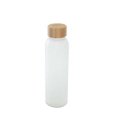 Lume Matte Bamboo Lid 500ml Water Bottle One Size White Generic