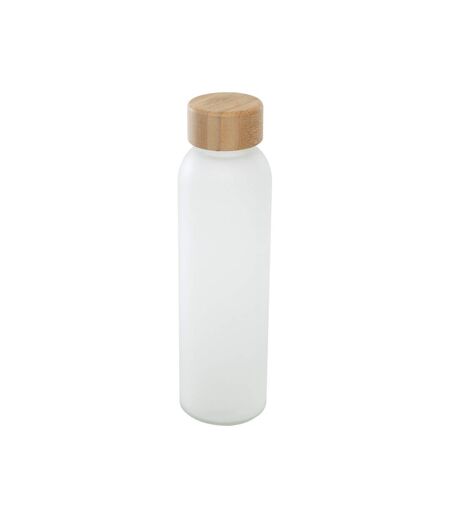 Lume Matte Bamboo Lid 500ml Water Bottle One Size White Generic