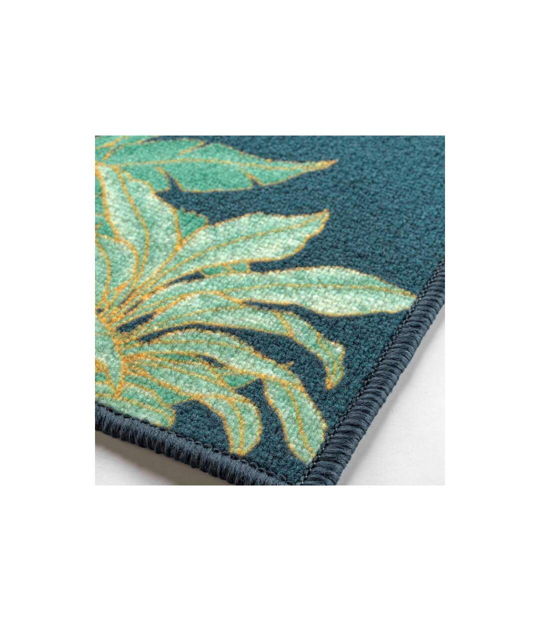 Tapis Déco Imprimé Vayana 50x120cm Vert-2