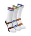 3 Pairs Mens Socks and Sandals Pattern Novelty Casual Socks | Funny Gift Idea-1