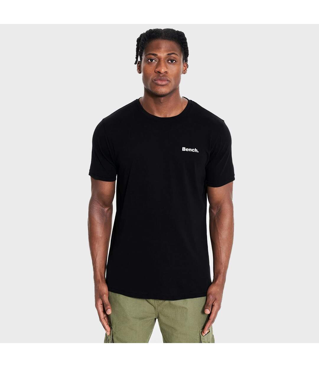 Bench - T-Shirt Homme 100% Coton Logo Confort Doux Casual Quotidien-3