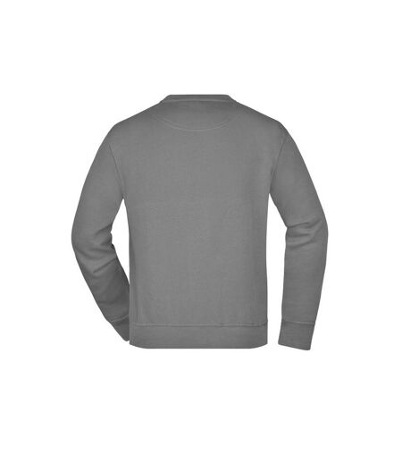 Sweat Workwear Adulte Carbone James And Nicholson