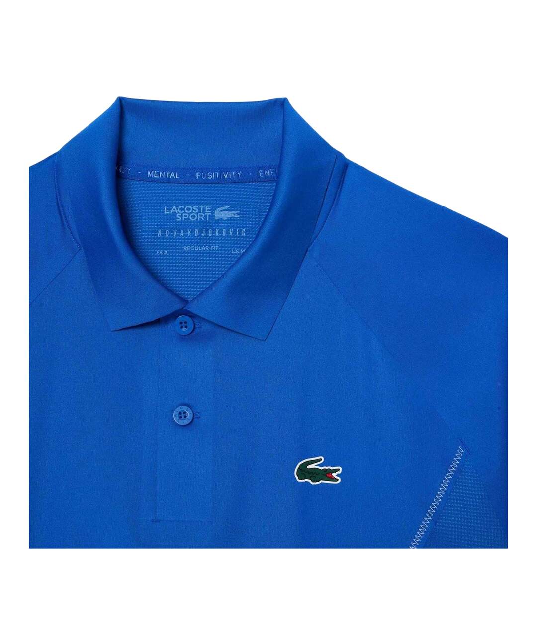 Polo Tennis Novak Djokovic Homme Bleu Lacoste-3