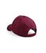 Casquette Ultimate Bordeaux Beechfield-3