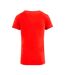 T-shirt rouge femme guess mini triangle d1r - s-2