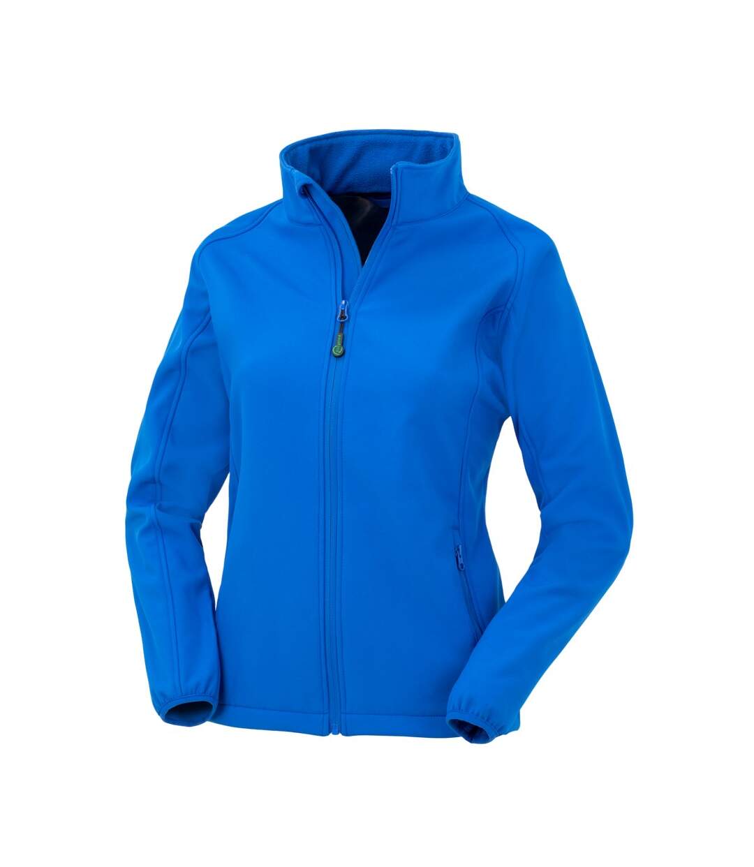 Womens/ladies softshell printable jacket royal blue Result Genuine Recycled-1