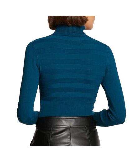 Pull bleu canard femme morgan mentos - s