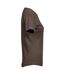 Tee Jays Ladies Interlock T-Shirt (Chocolate Brown) - UTPC3842